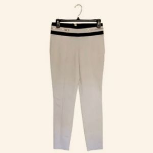Bebe Color Blocke Zipper Pant